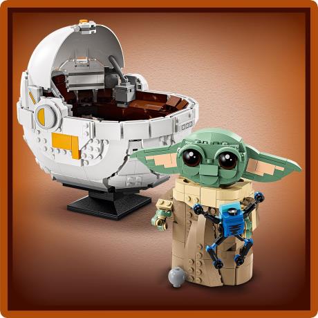 Конструктор LEGO Star Wars Грогу в воздушной люльке 1048 деталей (75403) - фото 6