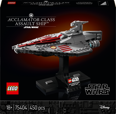 Конструктор LEGO Star Wars Штурмовий корабель класу Аккламатор 450 деталей (75404) - фото 2