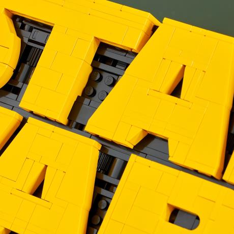 Конструктор LEGO Star Wars Логотип з кубиків Зоряні війни 700 деталей (75407) - фото 6