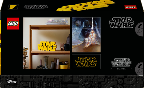 Конструктор LEGO Star Wars Логотип из кубиков Звездные войны 700 деталей (75407) - фото 3