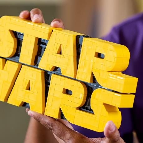 Конструктор LEGO Star Wars Логотип з кубиків Зоряні війни 700 деталей (75407) - фото 5