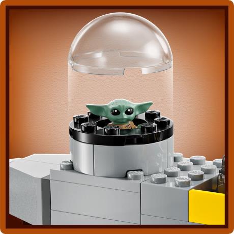 Конструктор LEGO Star Wars Зоряний винищувач N-1 Мандо й Ґроґу 92 деталі (75410) - фото 6