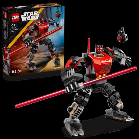 Конструктор LEGO® Звёздные войны: Войны клонов Робот Дарта Мола, 143 детали (75411) - фото 0