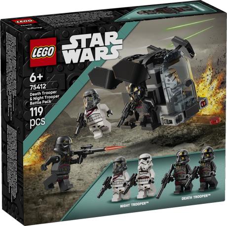 Конструктор LEGO® Star Wars™ Бойовой набор «Боец смерти и Ночной пихотинец»  (75412) - фото 5