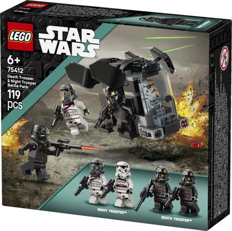 Конструктор LEGO® Star Wars™ Бойовой набор «Боец смерти и Ночной пихотинец»  (75412) - фото 6