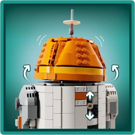 Конструктор LEGO Star Wars Чоппер C1-10P Дроїд-астромеханік 1039 деталей (75416) - фото 7