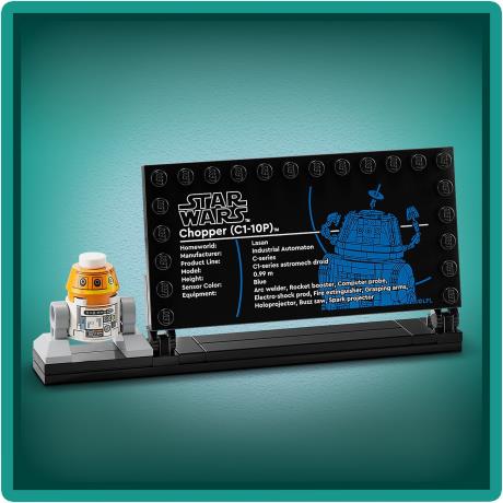 Конструктор LEGO Star Wars Чоппер C1-10P Дроїд-астромеханік 1039 деталей (75416) - фото 9