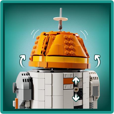 Конструктор LEGO Star Wars Чоппер C1-10P Дроїд-астромеханік 1039 деталей (75416) - фото 7