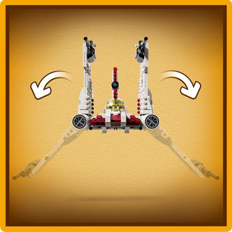 Конструктор LEGO Star Wars Зоряний винищувач V-19 Потік 567 деталей (75432) - фото 1