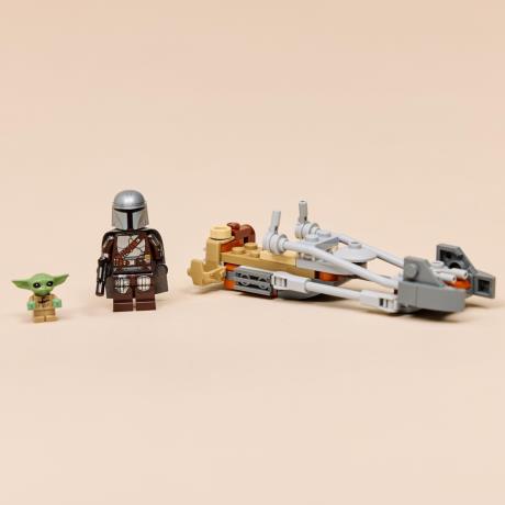 Конструктор LEGO Star Wars TM Скоростной мотоцикл Мандалорца и Грогу 58 Деталей  ( 75436 ) - фото 11