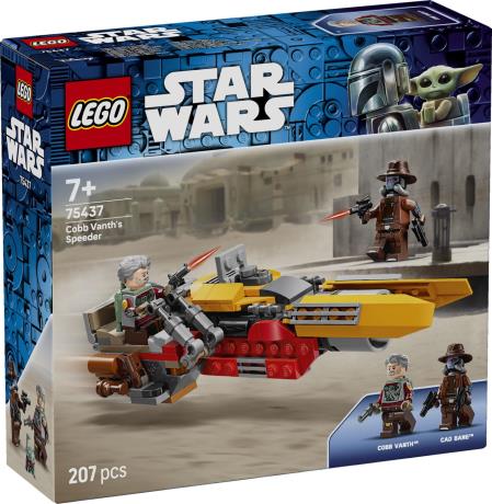 Конструктор LEGO Star Wars TM Спидер Кобба Ванта 207 Деталей (75437) - фото 7