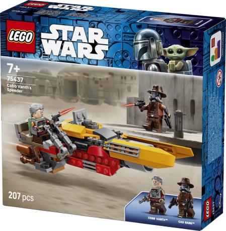 Конструктор LEGO Star Wars TM Спидер Кобба Ванта 207 Деталей (75437) - фото 7