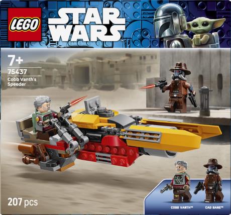 Конструктор LEGO Star Wars TM Спидер Кобба Ванта 207 Деталей (75437) - фото 7