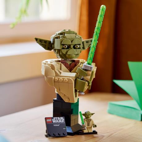 Конструктор LEGO® Star Wars™ Погруддя Йоди Колекційний набір (75438) - фото 4