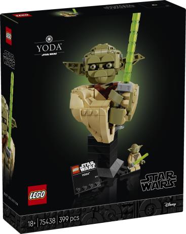 Конструктор LEGO® Star Wars™ Погруддя Йоди Колекційний набір (75438) - фото 6
