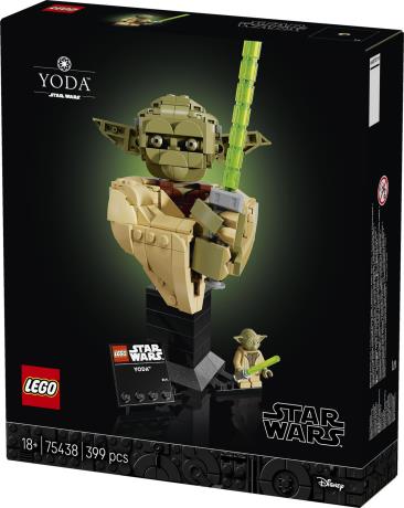 Конструктор LEGO® Star Wars™ Погруддя Йоди Колекційний набір (75438) - фото 7