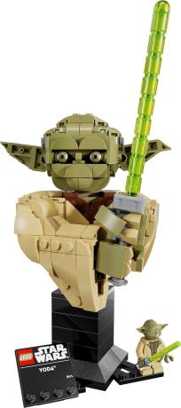 Конструктор LEGO® Star Wars™ Погруддя Йоди Колекційний набір (75438) - фото 12