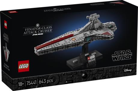 Конструктор LEGO Star Wars TM Зоряний крейсер класу «Венатор» 643 Деталі (75441) - фото 3