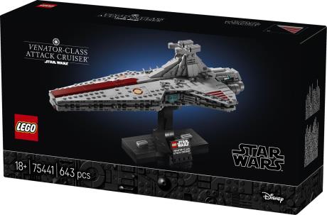 Конструктор LEGO Star Wars TM Зоряний крейсер класу «Венатор» 643 Деталі (75441) - фото 3