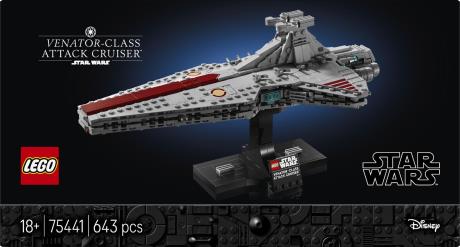 Конструктор LEGO Star Wars TM Зоряний крейсер класу «Венатор» 643 Деталі (75441) - фото 3