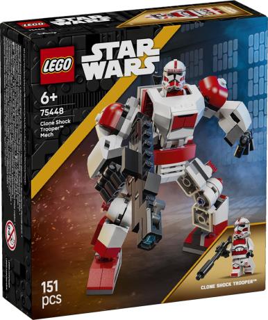 Конструктор LEGO Star Wars TM Робот ударного клона-солдата 151 Деталь (75448) - фото 5