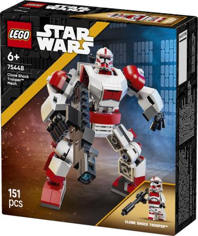 Конструктор LEGO Star Wars TM Робот ударного клона-солдата 151 Деталь (75448) - фото 6