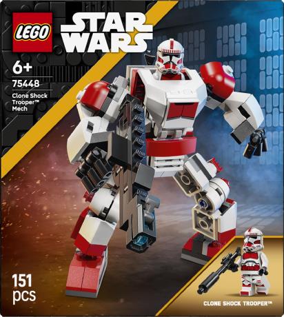 Конструктор LEGO Star Wars TM Робот ударного клона-солдата 151 Деталь (75448) - фото 7