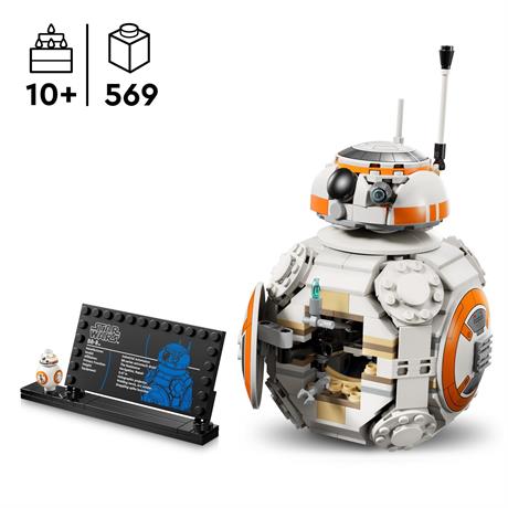 Конструктор LEGO Star Wars TM Дроид-астромеханик BB-8™ 569 Деталей (75452) - фото 4