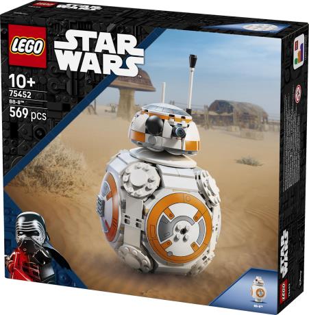 Конструктор LEGO Star Wars TM Дроїд-астромеханік BB-8™ 569 Деталей (75452) - фото 6