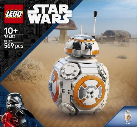 Конструктор LEGO Star Wars TM Дроїд-астромеханік BB-8™ 569 Деталей (75452) - фото 6