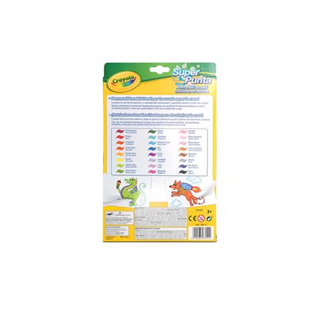 Набір фломастерів Crayola Markers 24 кольори (7551) - фото 3
