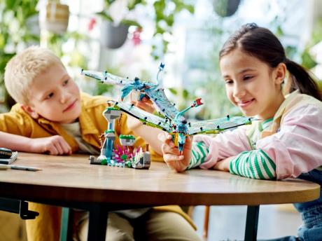 Конструктор LEGO Avatar Перший політ Джейка і Нейтірі на Банши 572 деталі (75572) - фото 0