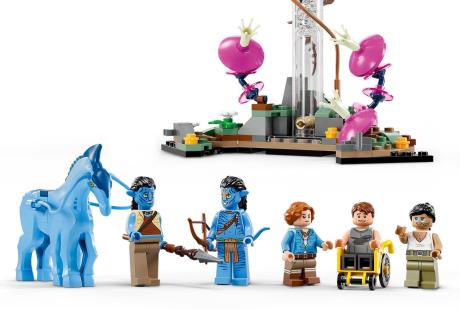 Конструктор LEGO Avatar Гори Алілуя 26-а ділянка та вантажний конвертоплан Самсон 887 деталей (75573) - фото 0