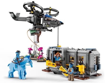 Конструктор LEGO Avatar Гори Алілуя 26-а ділянка та вантажний конвертоплан Самсон 887 деталей (75573) - фото 0