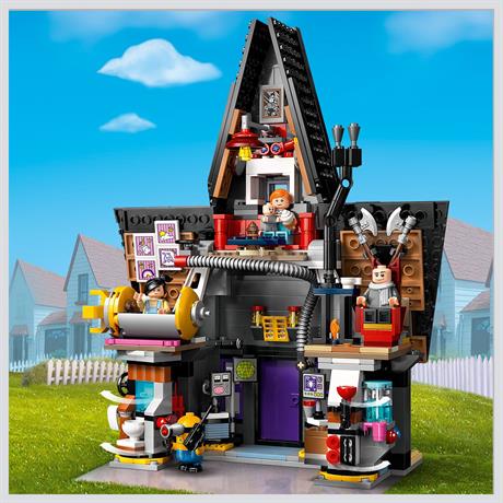 Конструктор LEGO Despicable Me 4 Родинний маєток Ґру й посіпак 868 деталей (75583) - фото 5