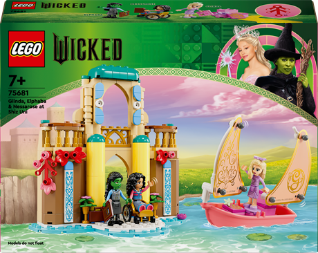 Конструктор LEGO Wicked Ґлінда, Ельфаба й Несароза в Університеті Шиз 304 детали (75681) - фото 6