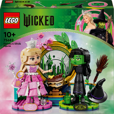 Конструктор LEGO Wicked Фігурки Ельфаби й Ґлінди 558 деталей (75682) - фото 6