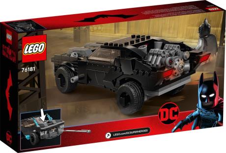Конструктор LEGO Super Heroes DC Batman Бетмобіль погоня за Пінгвіном 392 деталі (76181) - фото 0