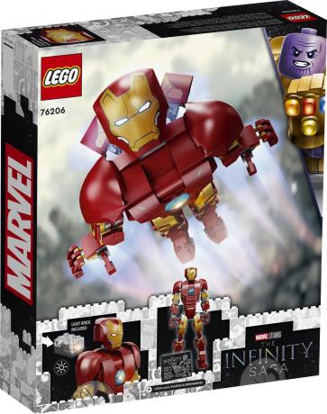Конструктор LEGO Super Heroes Marvel Фігурка Залізної людини 381 деталь (76206) - фото 0
