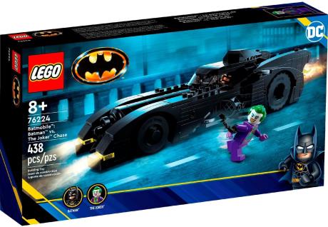Конструктор LEGO DC Batman Бетмобіль Переслідування Бетмен проти Джокера 438 деталей (76224) - фото 0