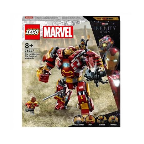 Конструктор LEGO Super Heroes Халкбастер Битва за Ваканду 385 деталей (76247) - фото 6