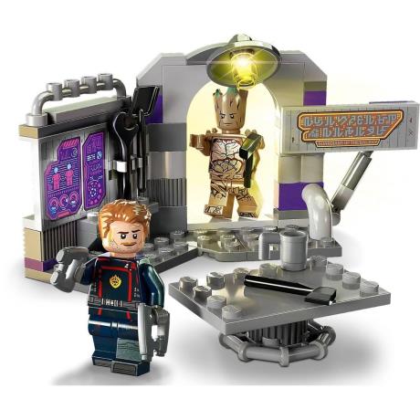 Конструктор LEGO Marvel Штаб-квартира Стражів Галактики 67 деталей (76253) - фото 4