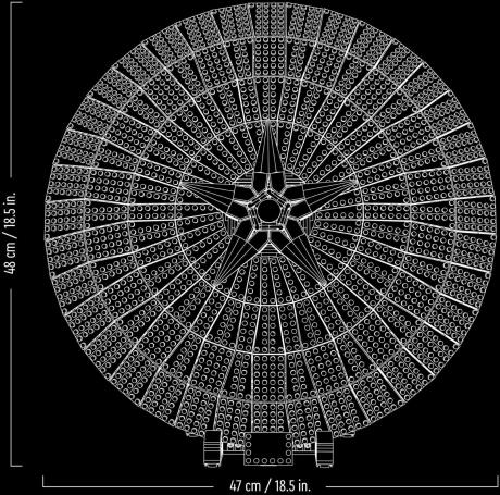 Конструктор LEGO Marvel Щит Капітана Америка 3128 деталей (76262) - фото 0