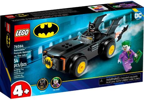 Конструктор LEGO DC Batman Погоня на Бетмобілі Бетмен проти Джокера 54 деталі (76264) - фото 0