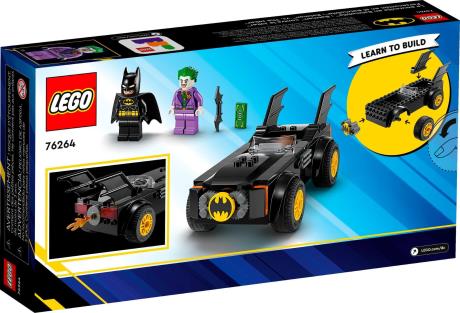 Конструктор LEGO DC Batman Погоня на Бетмобілі Бетмен проти Джокера 54 деталі (76264) - фото 0