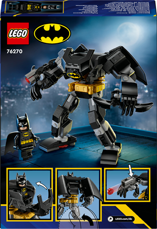 Конструктор LEGO DC Batman Робоброня Бэтмена 140 деталей (76270) - фото 3