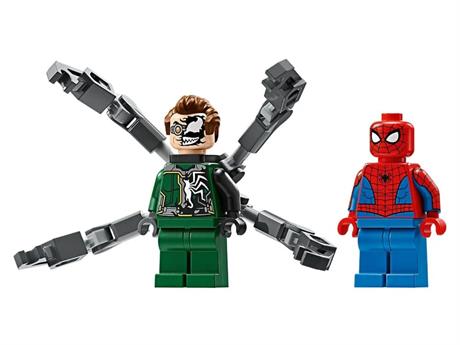 Конструктор LEGO Marvel Погоня на мотоциклах Человек-паук vs. Доктор Осьминог 77 деталей (76275) - фото 5