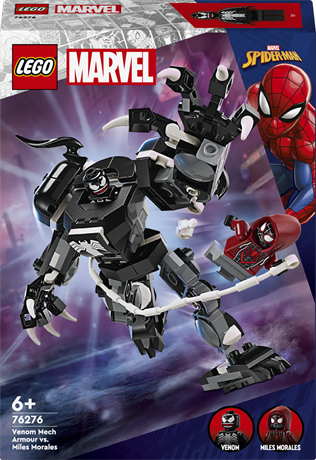 Конструктор LEGO Marvel Робот Венома vs. Майлз Моралез 134 детали (76276) - фото 3