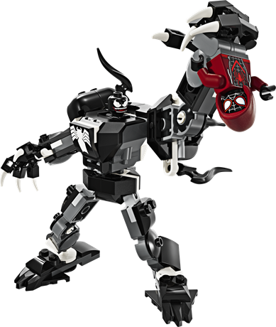 Конструктор LEGO Marvel Робот Венома vs. Майлз Моралез 134 детали (76276) - фото 6