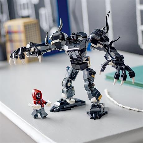 Конструктор LEGO Marvel Робот Венома vs. Майлз Моралез 134 детали (76276) - фото 0